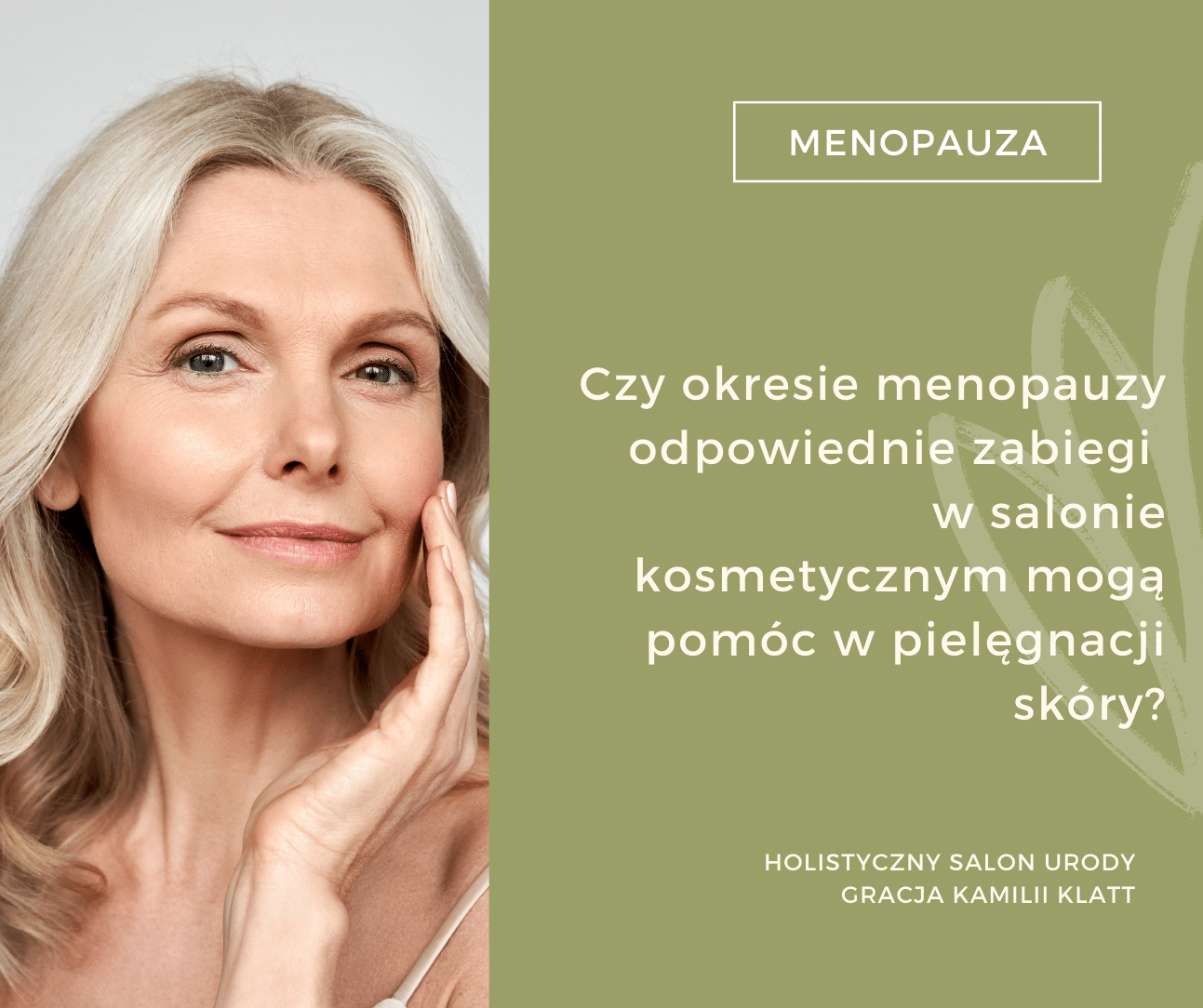 Menopauza kosmetolog radzi
